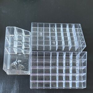 Clear Acrylic Makeup Organizer